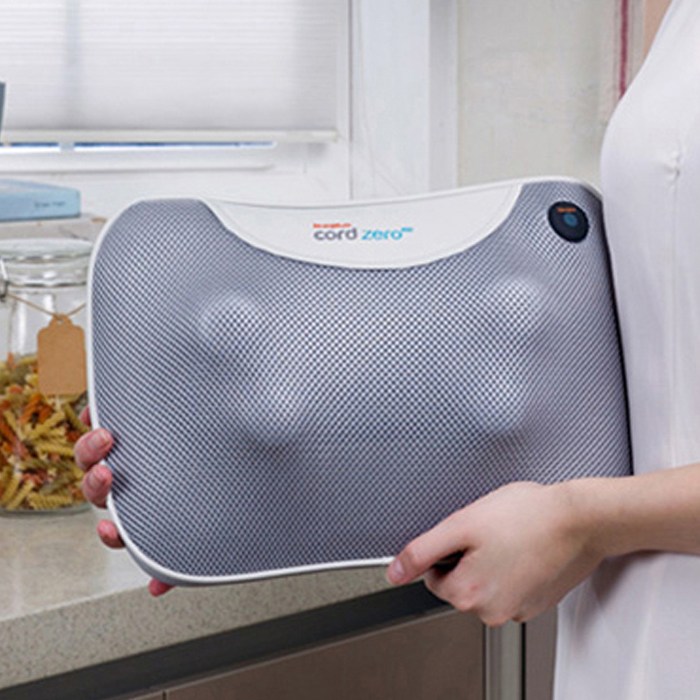 해피룸 휴플러스 코드제로 쿠션 안마기 Cordzero-70 75,000원