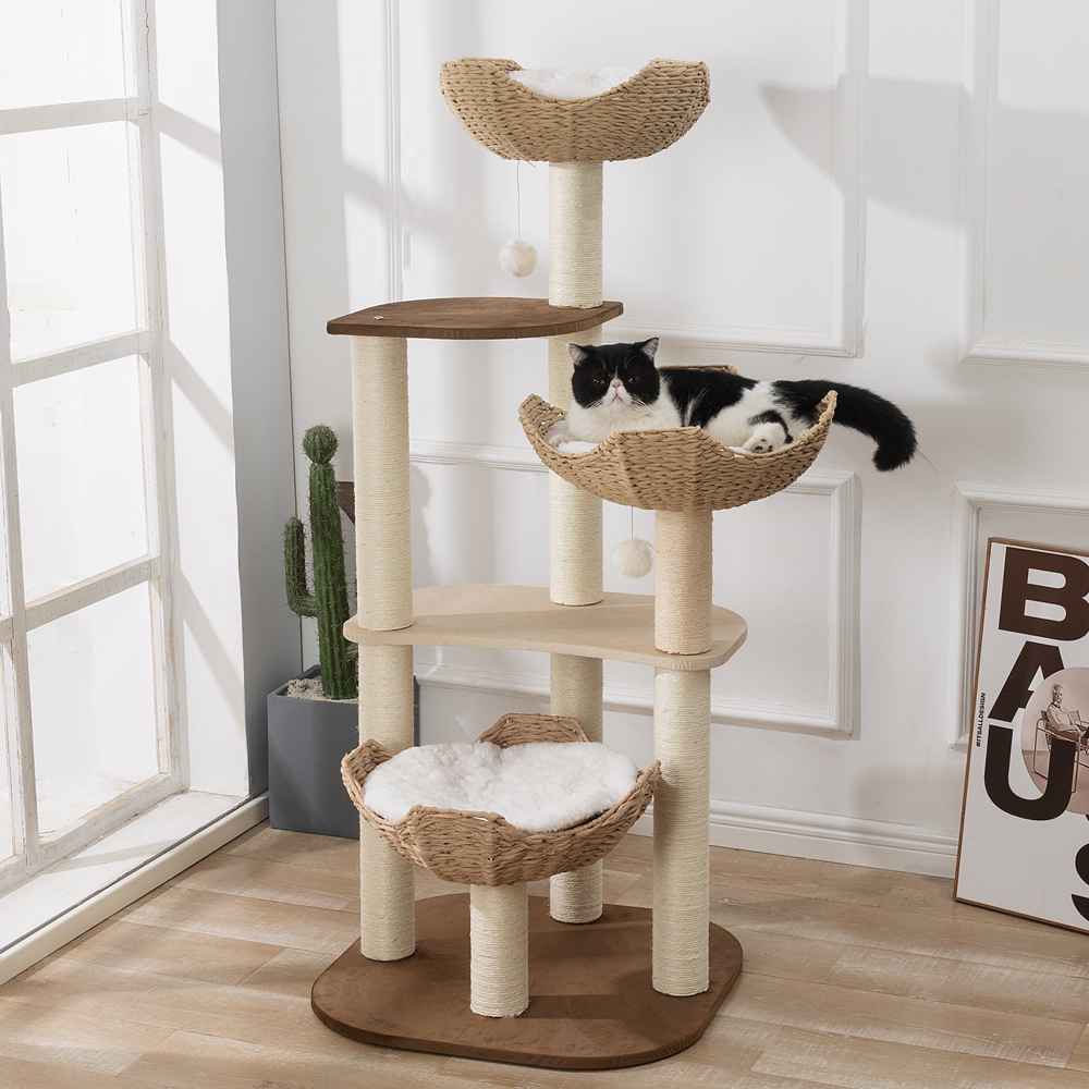 칠시 5단 바스켓 내추럴 대형 캣타워 161,020원