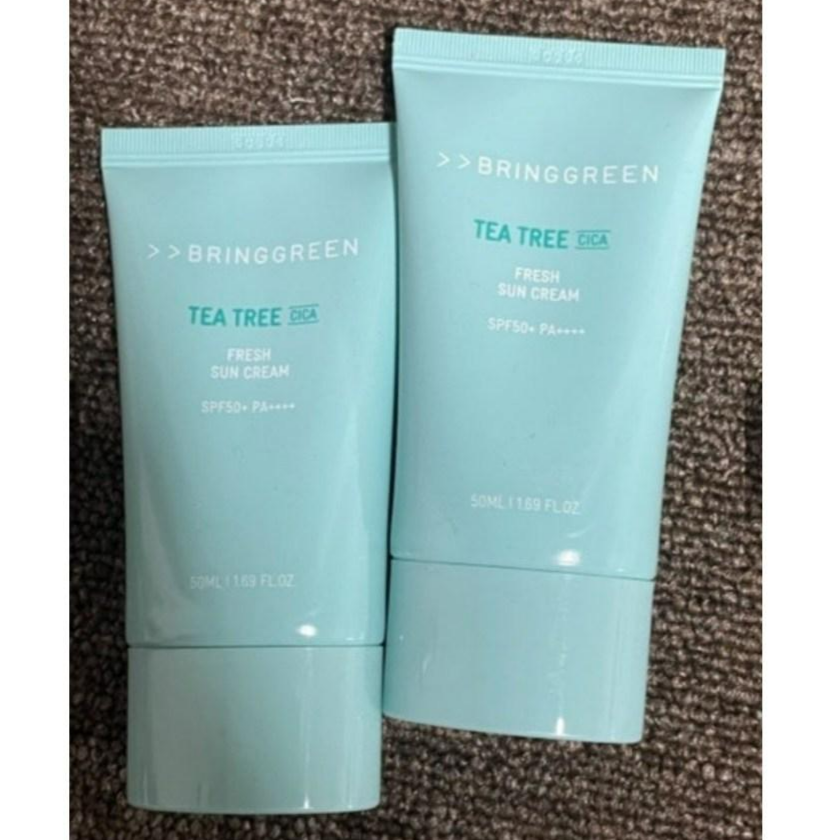 브링그린 티트리 시카 프레시 선크림 SPF50 1+1 23,900원