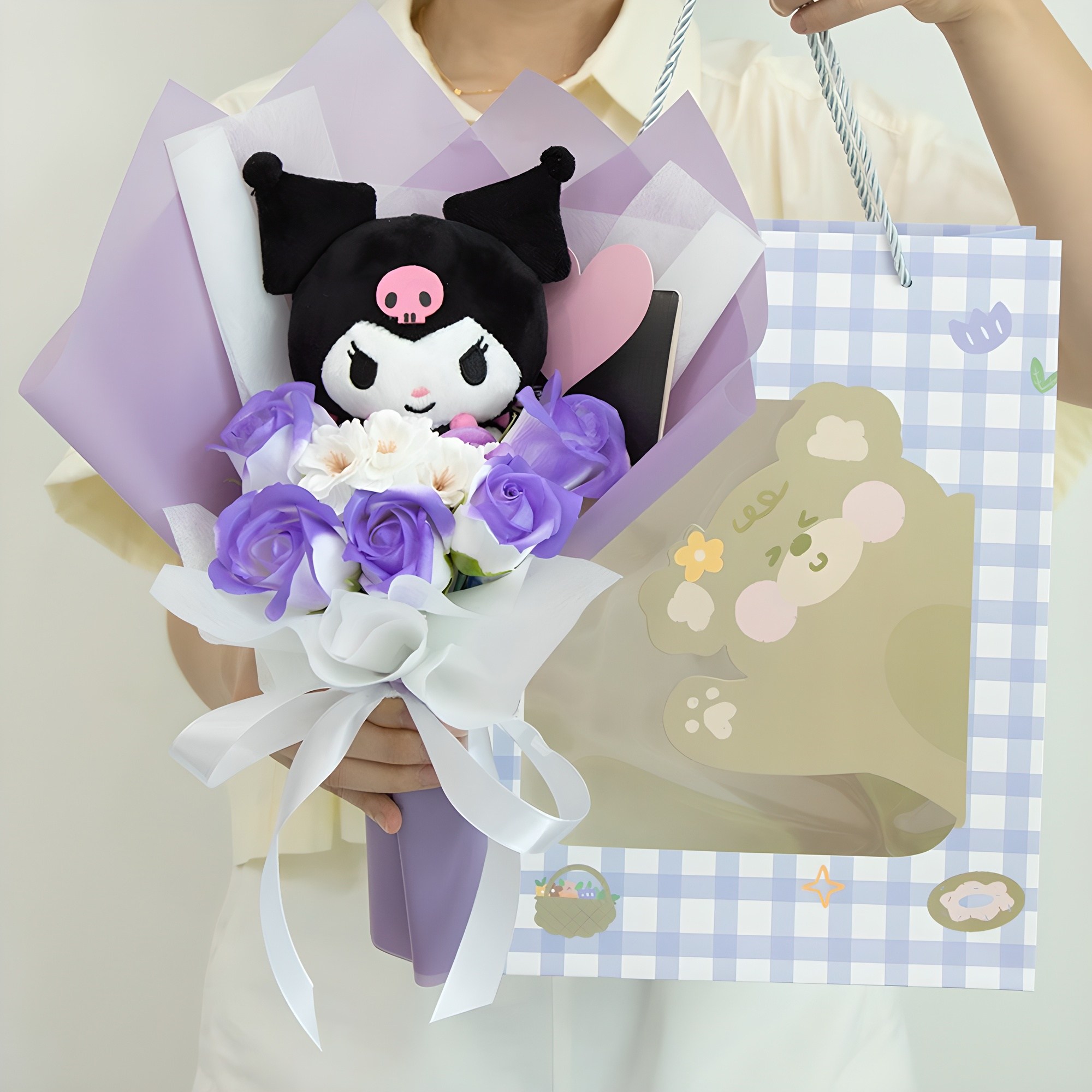 디아펠리즈 산리오 캐릭터 인형 비누꽃다발 19,800원