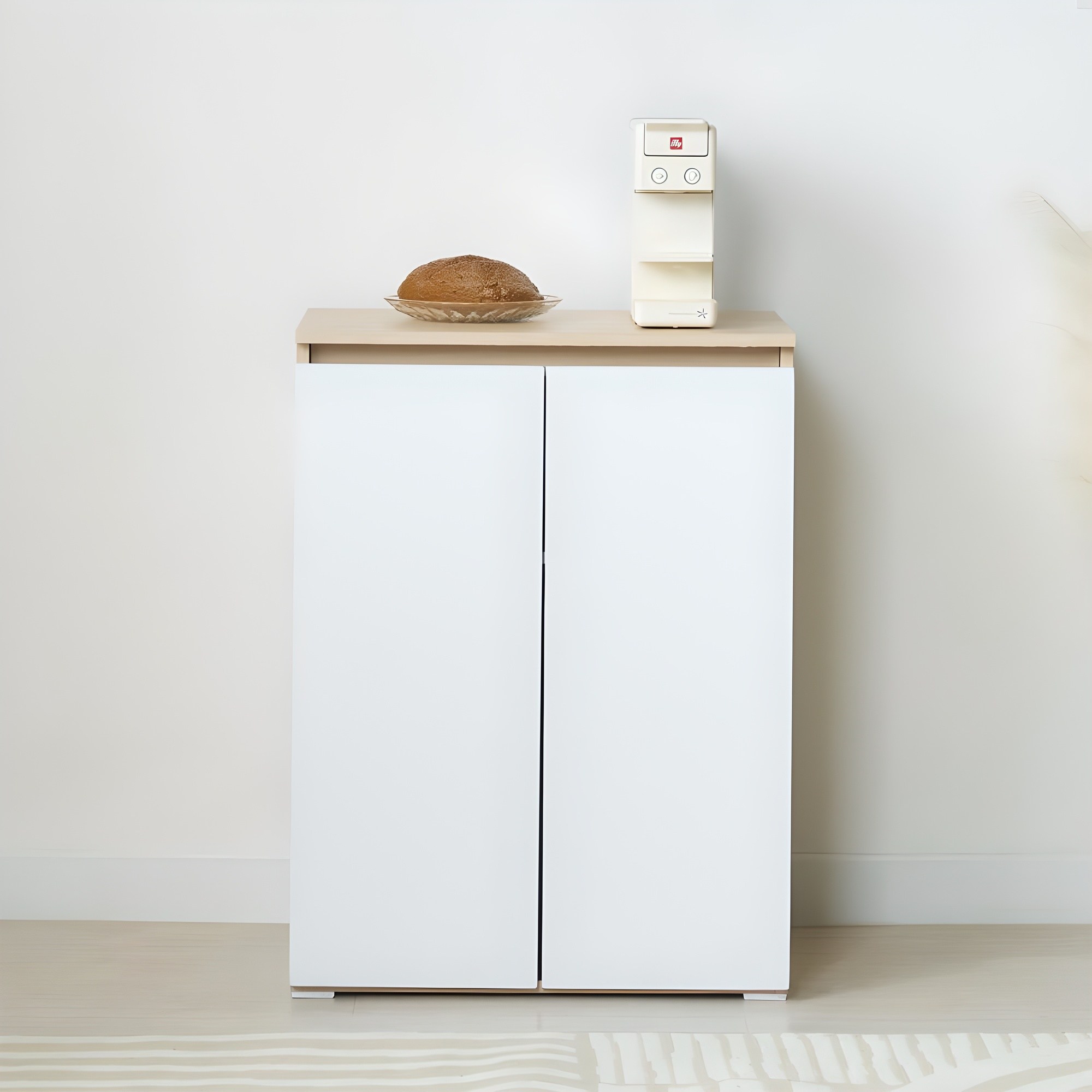 제우스가구 국내제작 심플 LPM양 문 800 수납장 40,800원