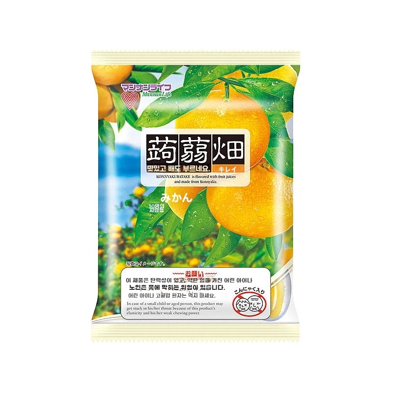 만난라이프 수입 일본 저칼로리 간식 곤약 젤리 4봉 사과 포도 복숭아 귤 말차 샤인머스켓맛 48,160원