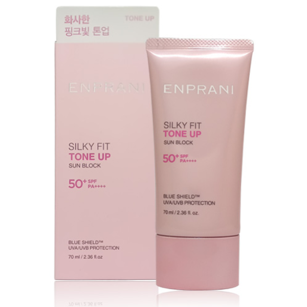 엔프라니 실키핏 선블록 70ml 톤업, 70ml, 1개 13,500원
