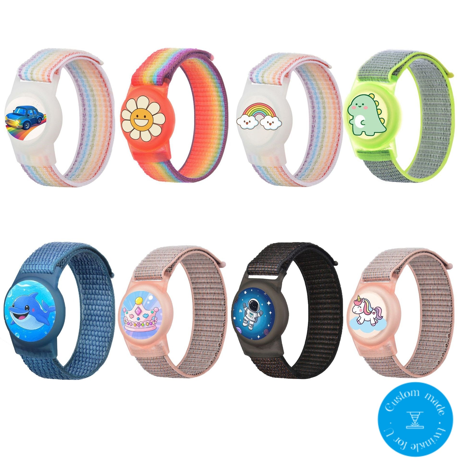 애플 에어태그 시계줄 팔찌 찍찍이 타입 보호케이스 8,900원