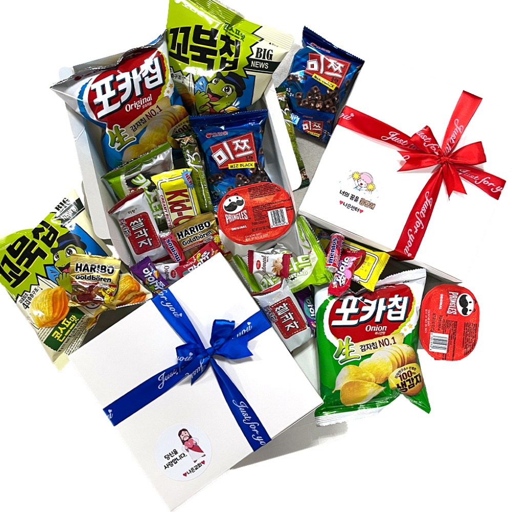 나나박스 미니 과자 간식 세트 구디백, 프리미엄, 1세트 7,500원
