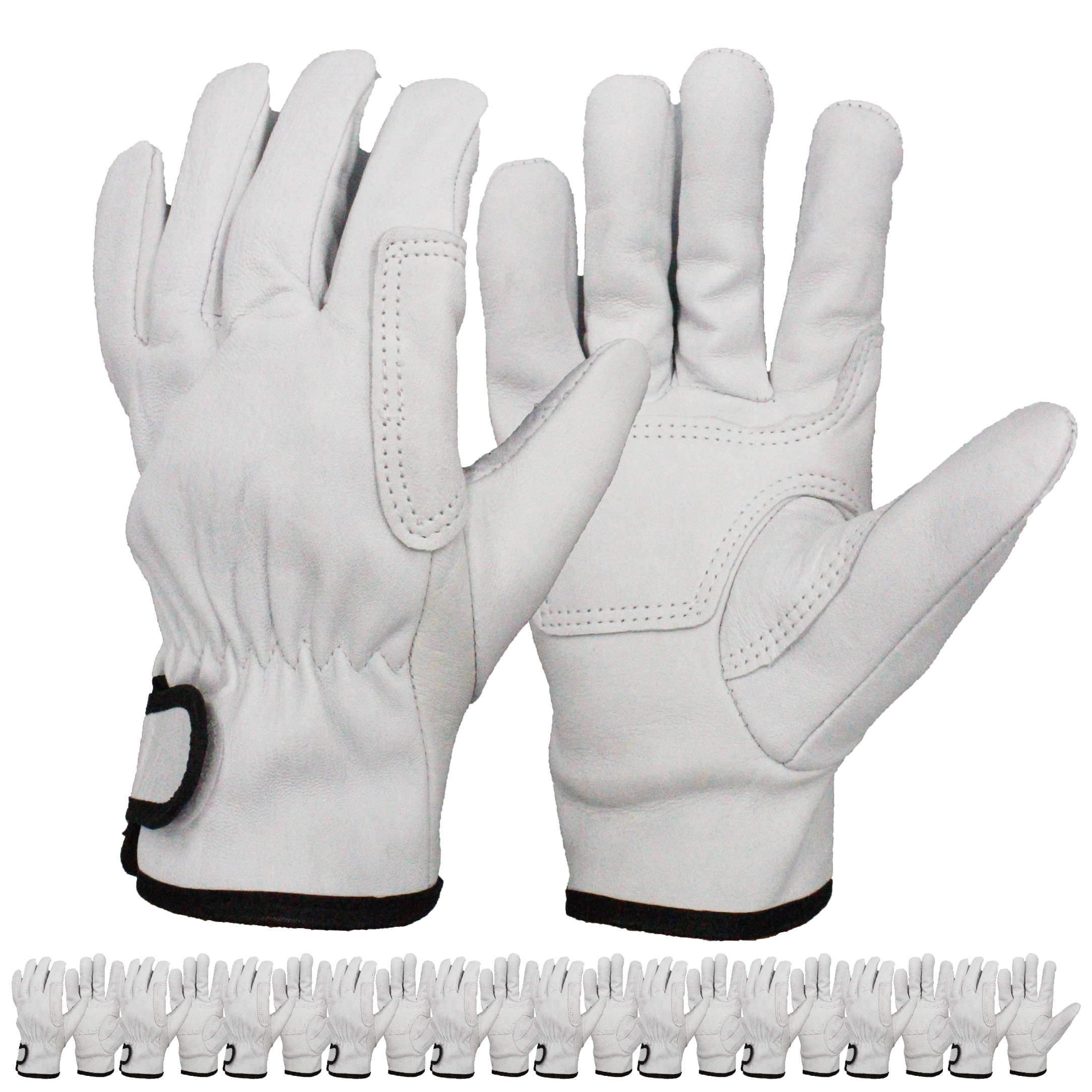 한우 알곤장갑 백색 이중덧댐 양피 용접장갑 10켤레 40,100원