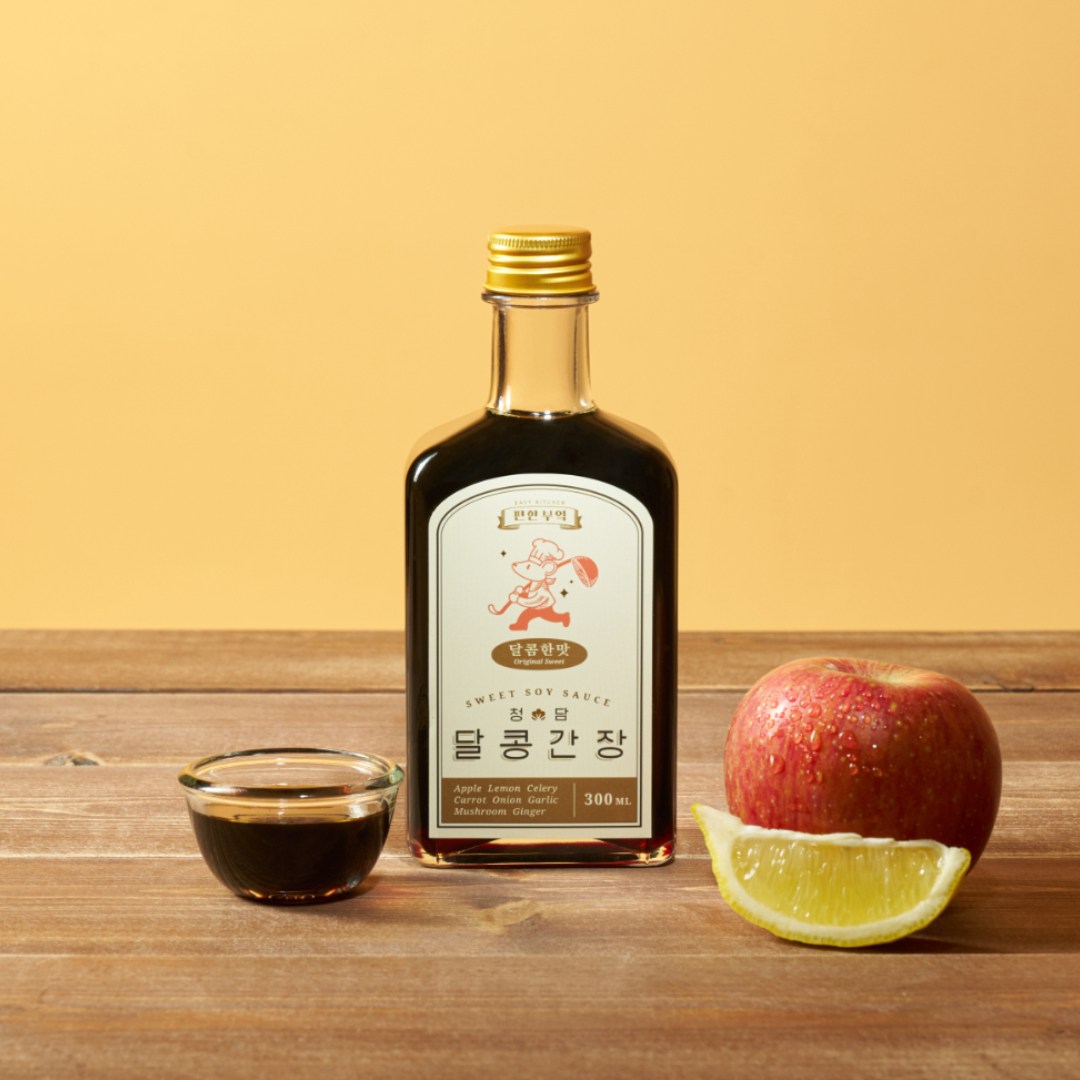 수제 저염 맛간장 달콩간장, 1개, 300ml 24,800원