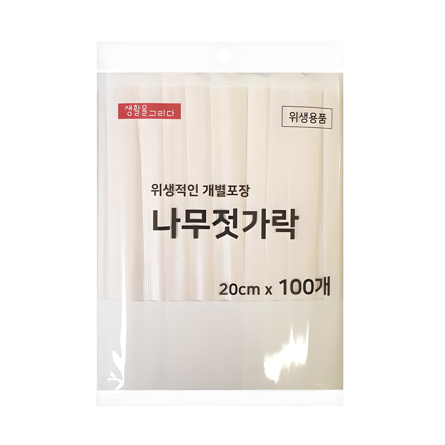 생활을그리다 나무젓가락, 100개입, 1개 4,150원