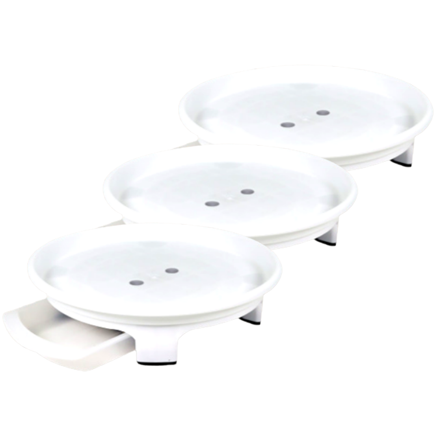 화분월드 고정식 원형 모던베이직 화분받침대 3p 12,310원