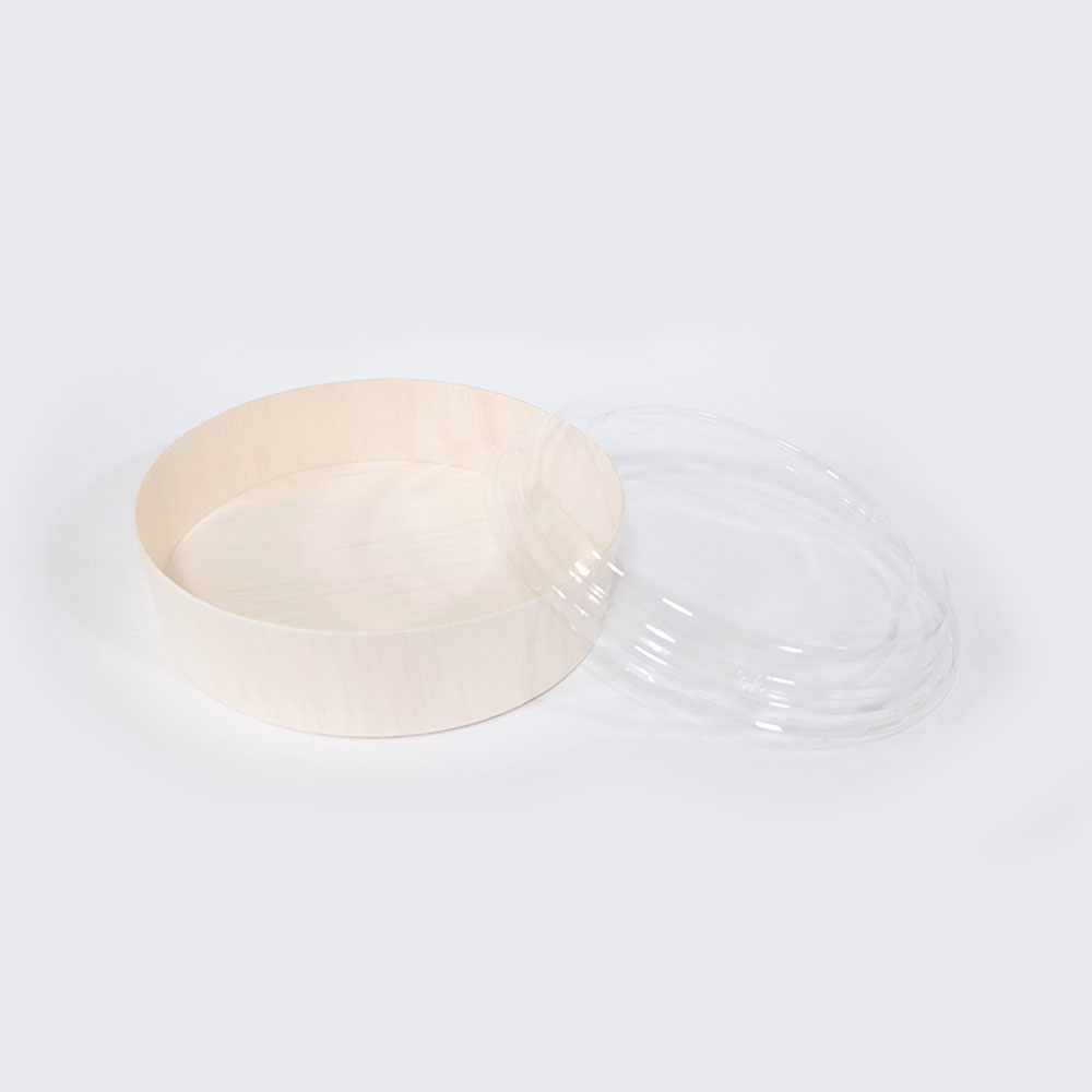 엠엔피 나무도시락 떡포장용기 우드도시락통 원형 대 투명뚜껑, 5세트, 1개 14,500원