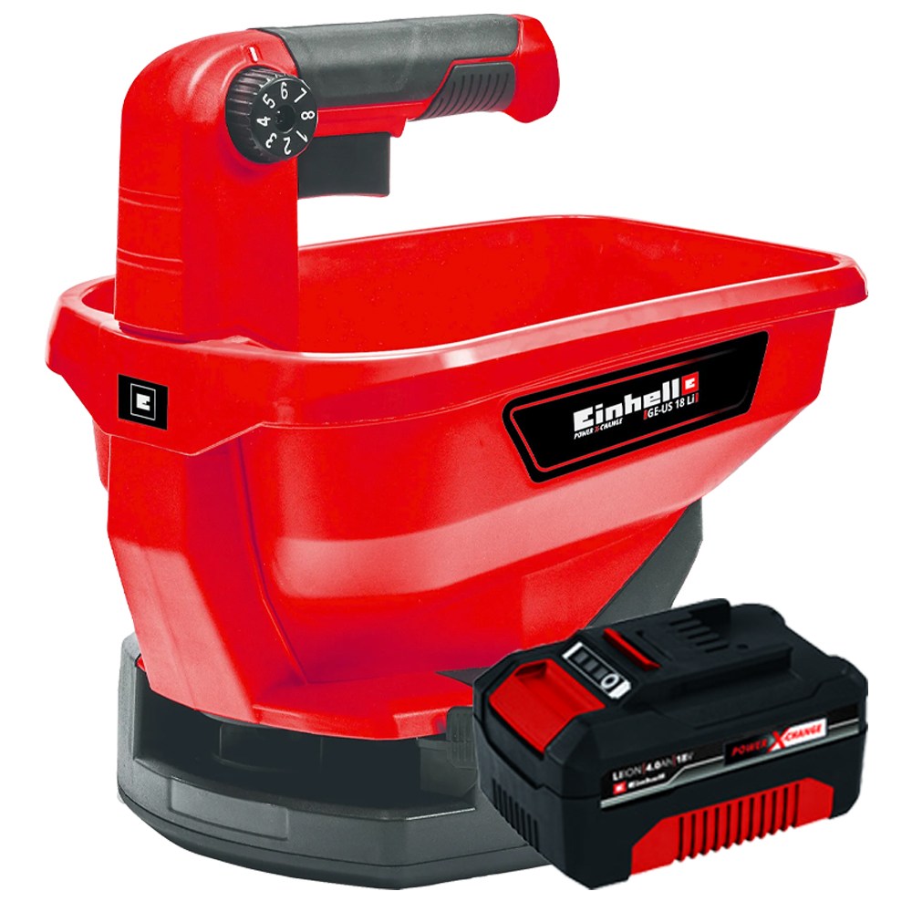 독일 아인헬 무선 전동 비료 씨앗 염화칼슘 살포기 파종기 다용도 동력 자동 살포기 충전식 / 배터리 2.5Ah포함, 1개 175,000원