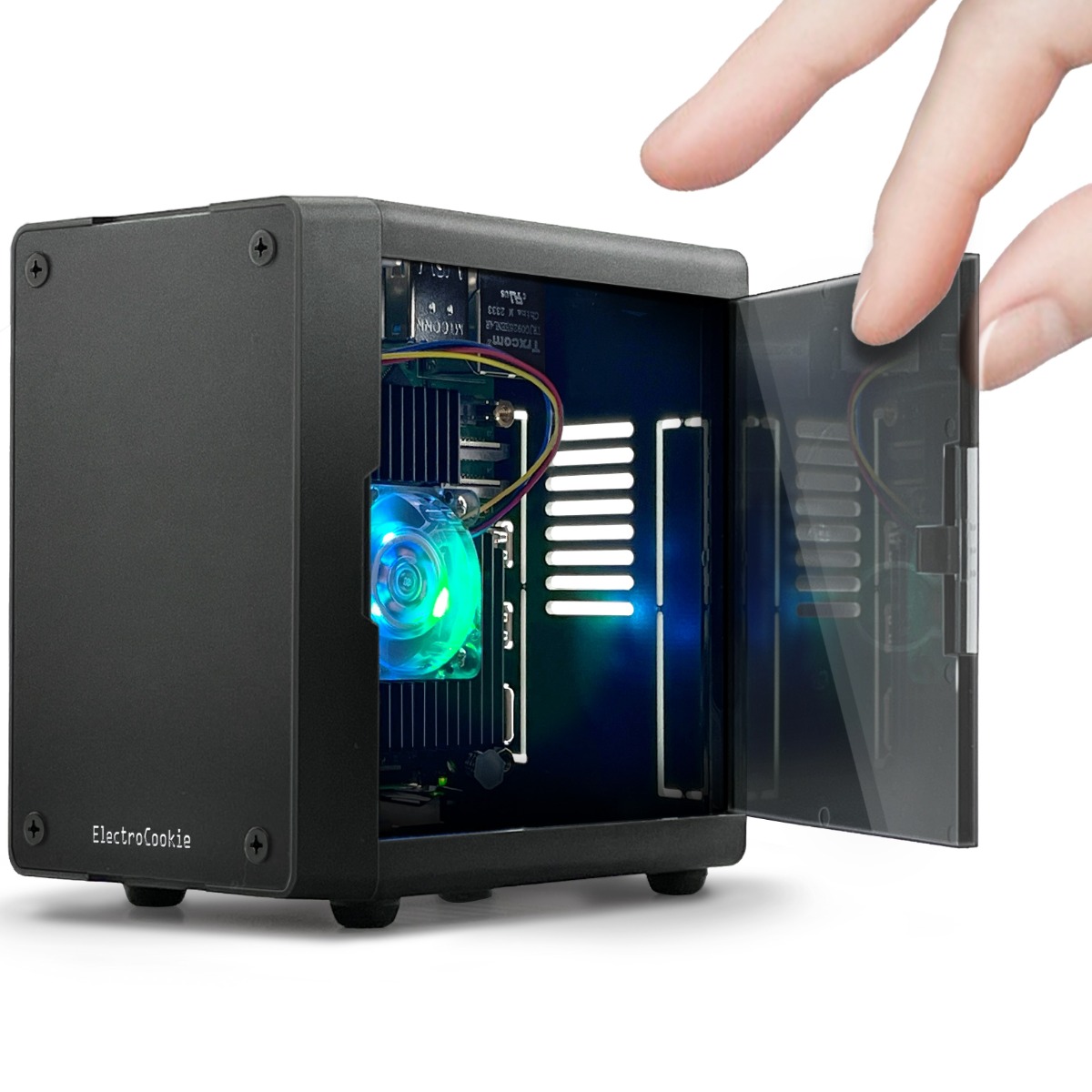 라즈베리파이5 미니PC 방열 케이스 [SD] 22,900원