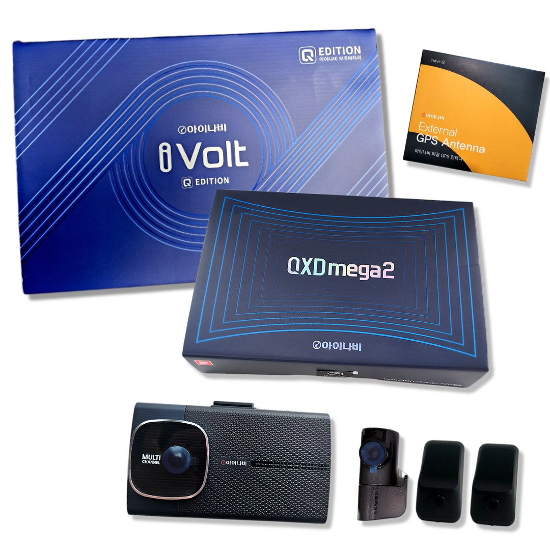 아이나비 QXD MEGA2 4채널+BAB-120Q[GPS포함] / 출장장착 추가가능, 크롬+출장장착, 64GB 883,000원