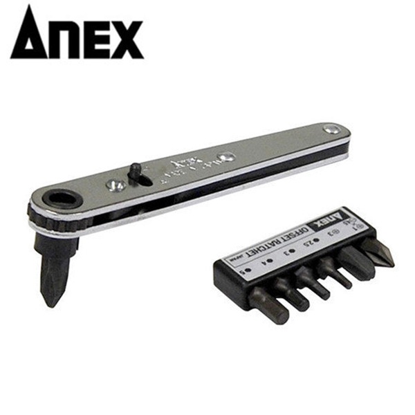 ANEX 아넥스 옵셋라쳇드라이버 417 라쳇트 드라이버 19,600원