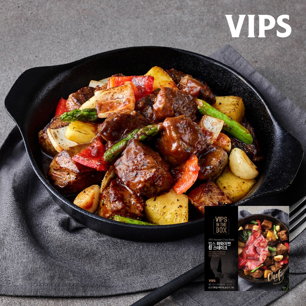 빕스 하와이안 찹스테이크 361g, 361g, 1개 14,500원