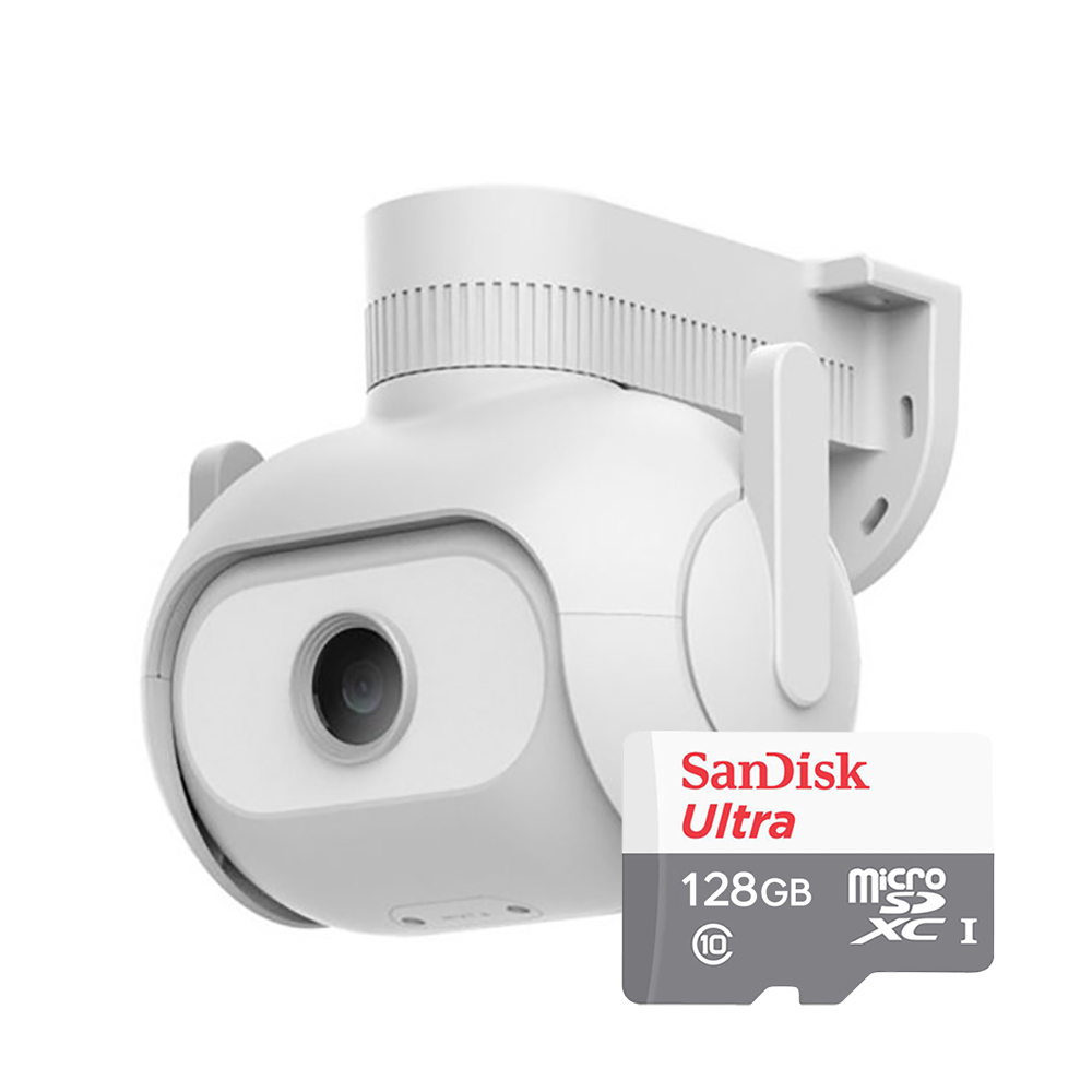 IMILAB EC5＋128GB SD카드 실외 방수 스마트폰 CCTV 원격회전 홈캠 세트 147,200원