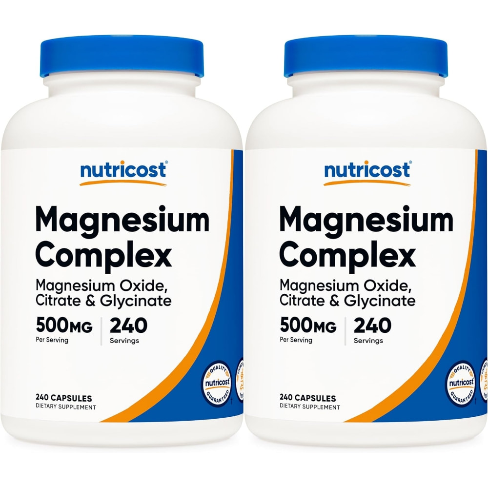 뉴트리코스트 마그네슘 콤플렉스 500mg, 2팩, 240정 49,640원