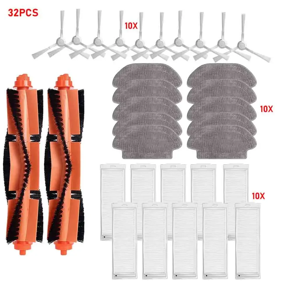 샤오미 로봇 진공청소기 2S XMSTJQR2S /S12 3C B106CN S10 T12 B106GL 부품 메인 사이드 브러시 필터  천 51,600원