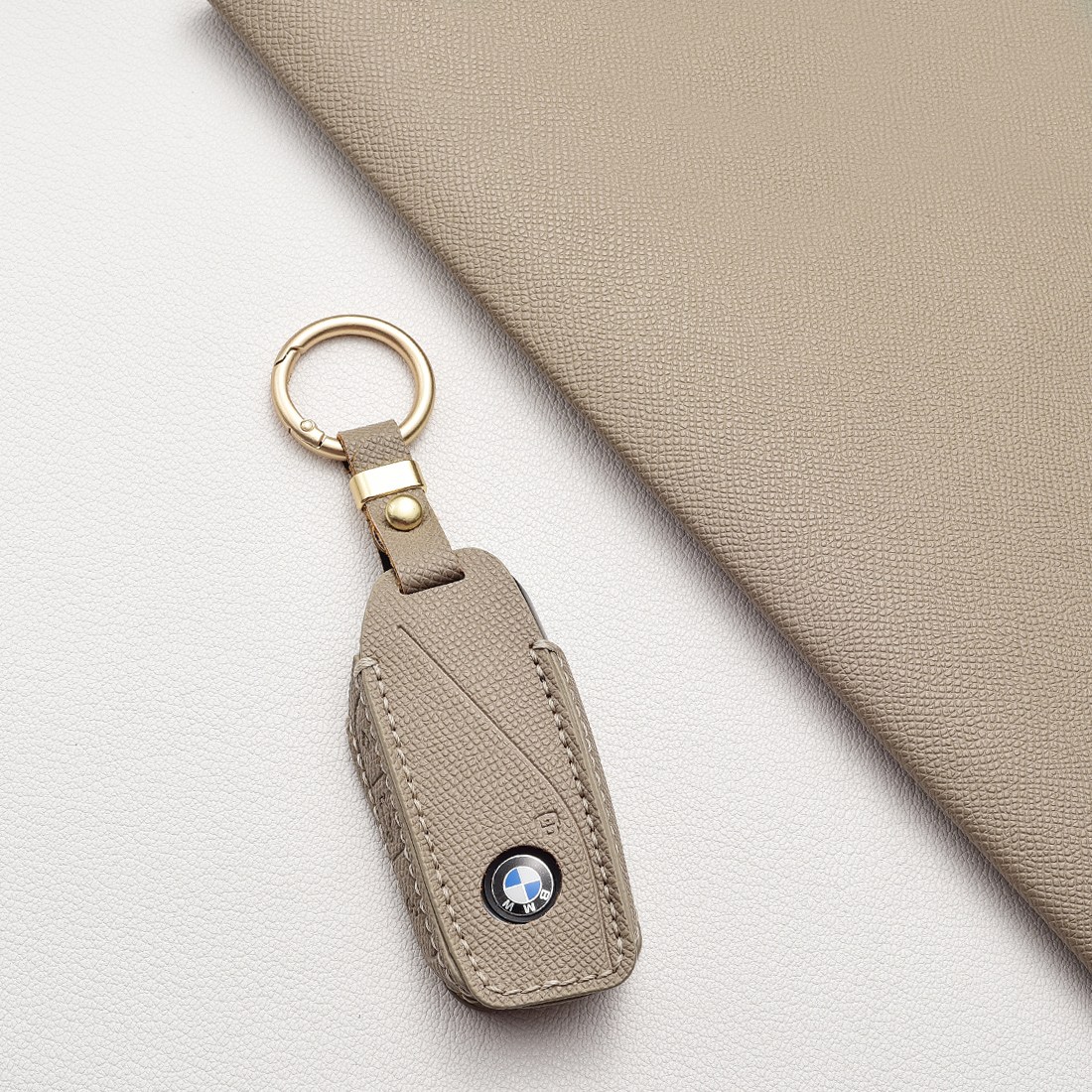 BMW 차키케이스 고급 천연소가죽 | 전차종 호환 (1,2,3,4,5,6,7,8,M,X시리즈), BMW G 타입, 에토프그레이 12,490원
