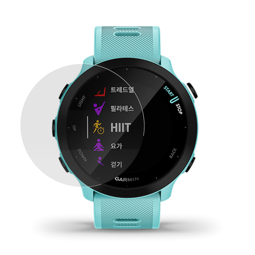 이너스 가민 포러너 55 액정 기스방지 9H 강화유리 필름, 2개 8,500원