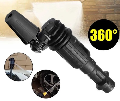세차용 고압 세척기 세차기 360도 고압 회전 분사 노즐 청소 어댑터 17,100원