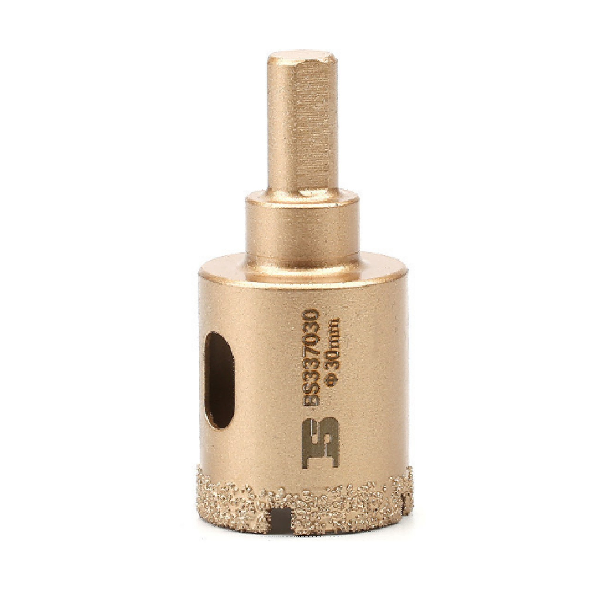 고강도 다이아몬드 홀쏘 30mm 융착 코어 비트 홀쏘 대리석 포세린 타일 항아리 유리 기리 홀커터 싱크대 수전 배관 강화타일 타공 홀컷터 홀소, 1개 19,300원