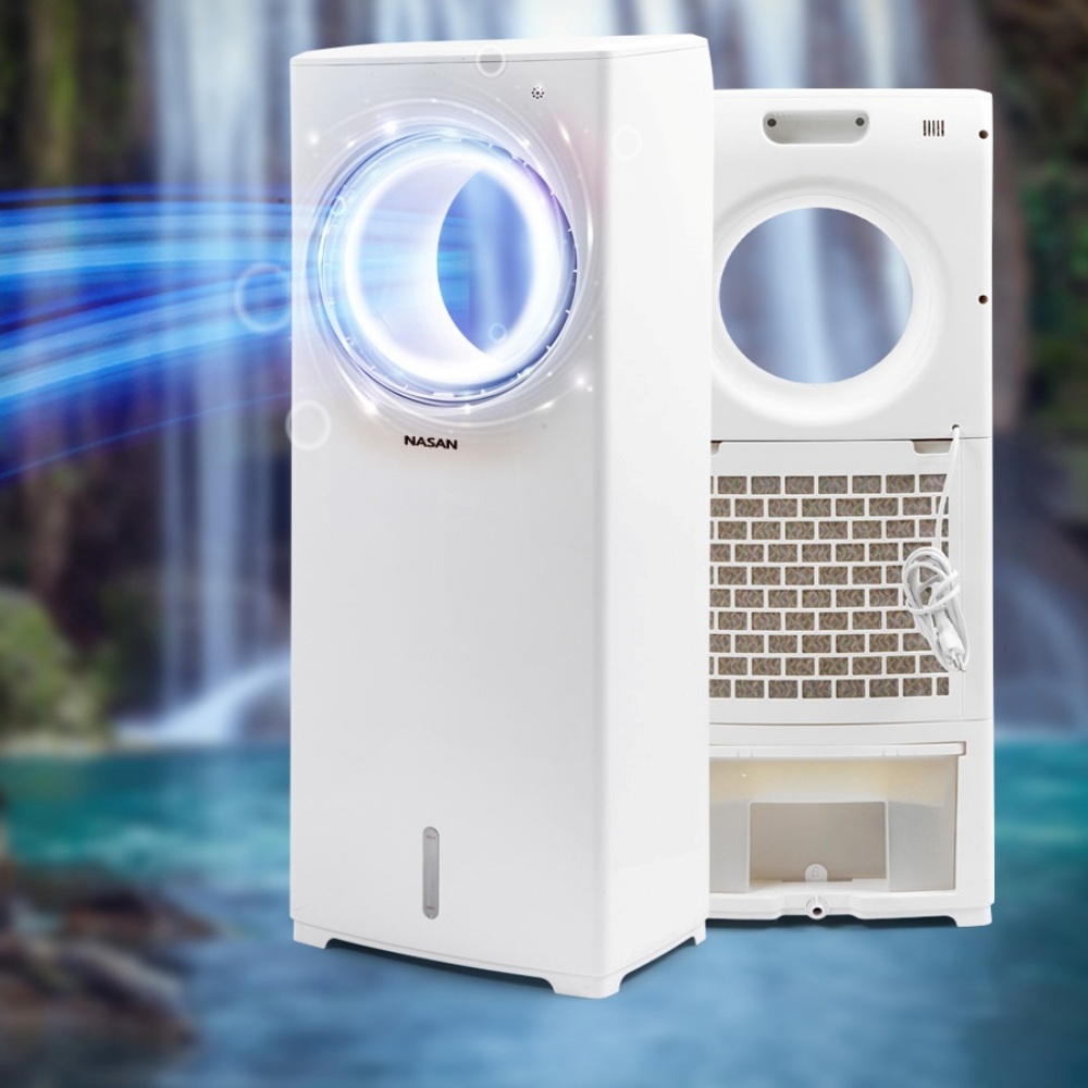 나산 날개없는 냉풍기 NS-9009 무드조명 에어컨선풍기 168,000원