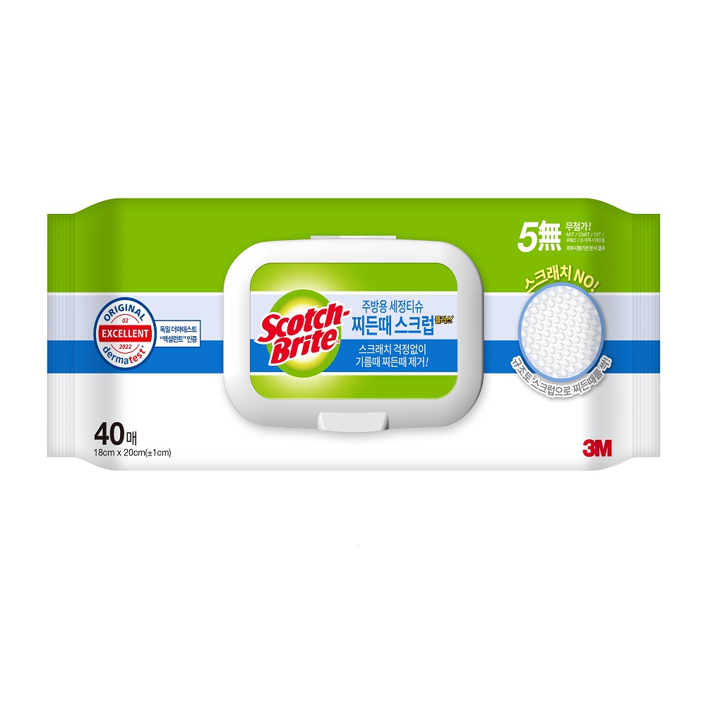 스카치브라이트 찌든때 스크럽 주방용 세정티슈 4,460원