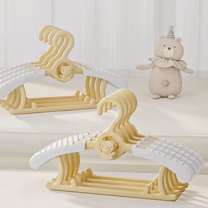 앞날창창 논슬립 길이조절 가능 옷걸이, 옐로우, 20개 8,130원