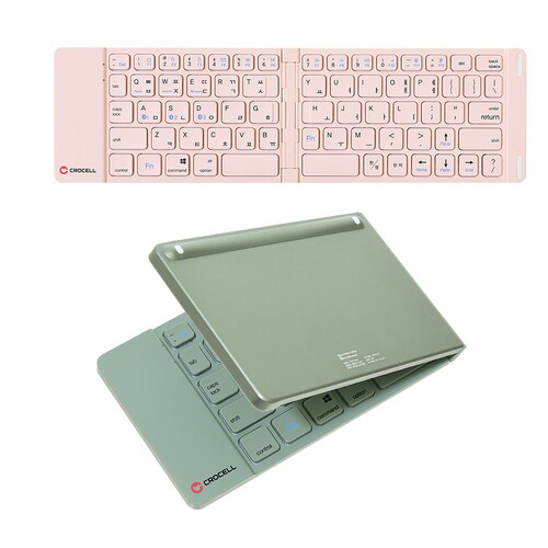 크로셀 C-FLIP POCKET 접이식 블루투스 키보드 아이패드 태블릿 갤럭시탭 휴대용 47,800원