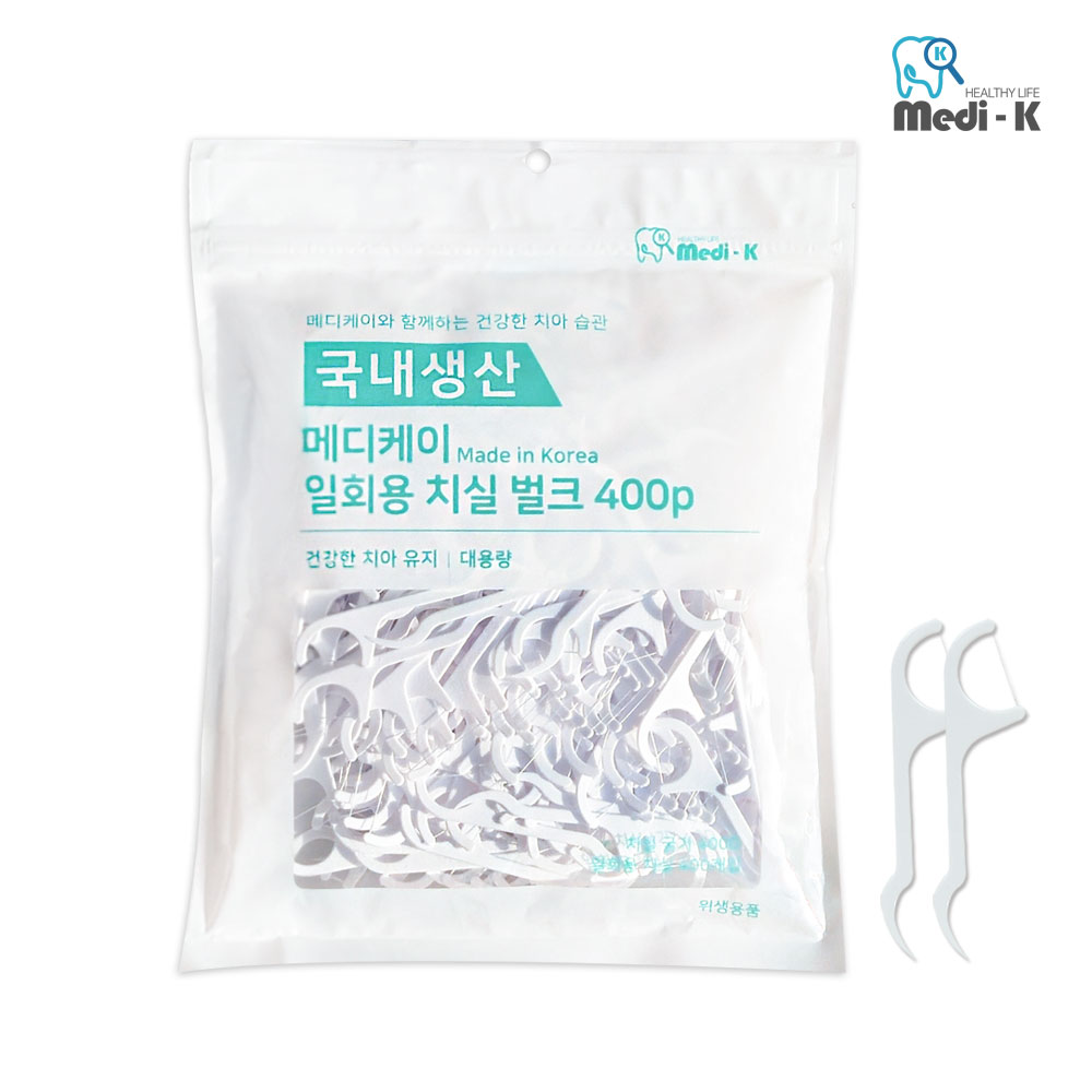 메디케이 일회용 성인 치실, 2개, 400개입 18,860원