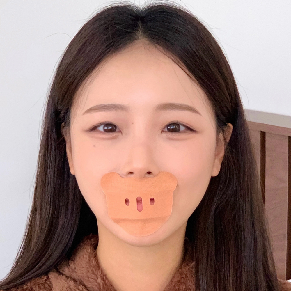 숙면보조밴드 수면입테이프 소 40매 코골이 방지, 입벌림 방지, FDA 등록 점착제 사용, 3박스 61,900원