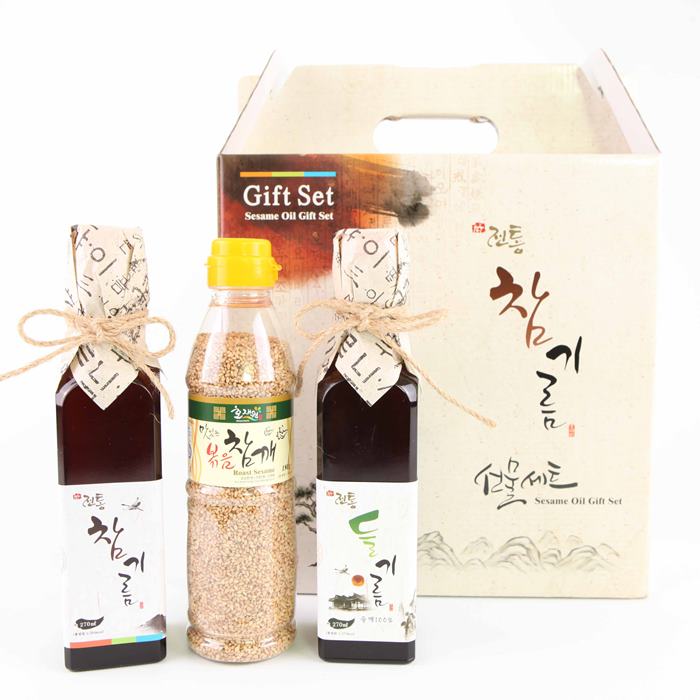호재원 참기름선물세트 특판1호(참기름+들기름+참깨) 26,800원