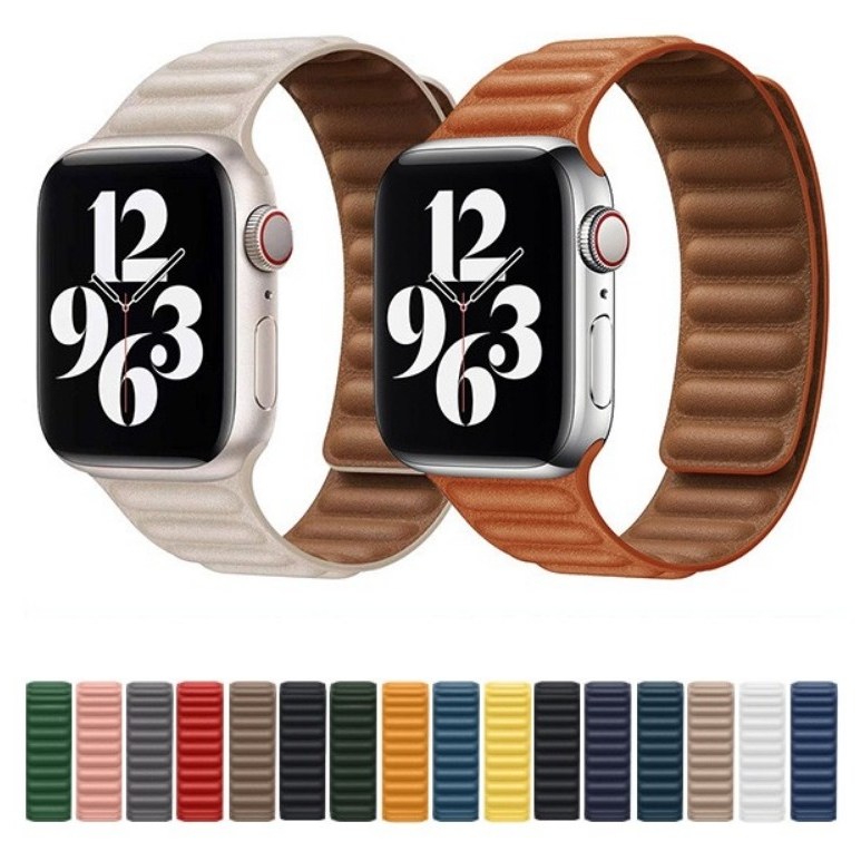 포유 애플워치 가죽 링크 마그네틱 스트랩 13,900원