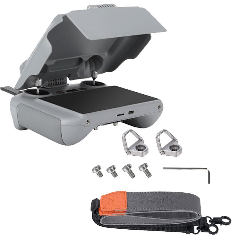 써니라이프 dji RC2 썬후드 커버케이스+컴포터블 넥스트랩 패키지 아바타360/미니5프로/매빅4프로/에어3s/플립 드론 조종기 액세서리, 1세트, 썬후드커버 케이스+컴포터블 넥스트랩 39,900원