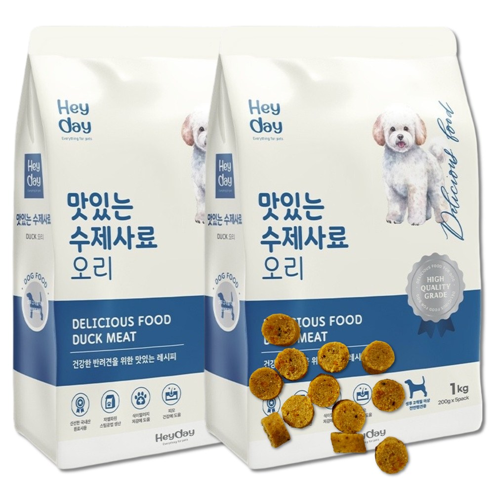 헤이데이 전연령 강아지 맛있는 수제 소프트사료 29,970원