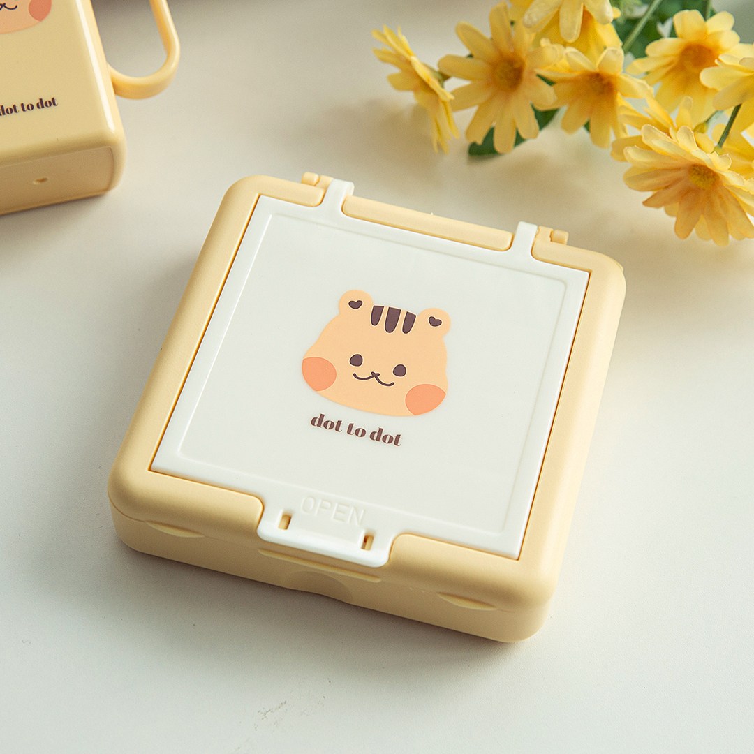 돗투돗 X 아가드 아기 치즈 커팅기 케이스 _돗람이 (옐로우) 8,650원