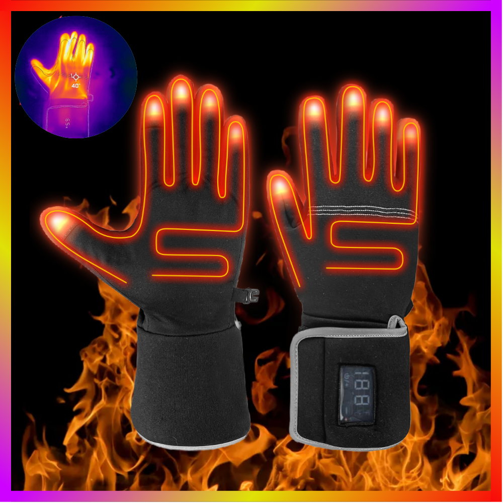 [최신형] 히트맨 손가락 끝까지 따뜻해지는 25단 온도 조절 배터리 충전식 휴대용 겨울철 초경량 방풍 발열장갑 144,000원