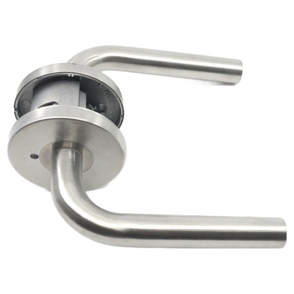 스텐레버 버튼형 잠금 방문 손잡이, 스테인리스 스텐, 1개 18,700원