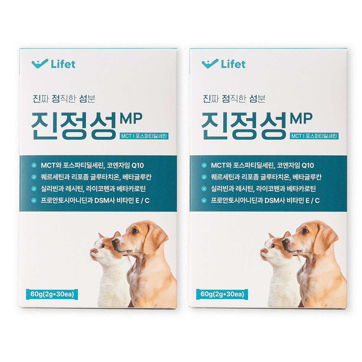 진정성 MP 항산화 영양제 강아지 고양이 MCT 포스파티딜세린 노견 치매 인지장애 54,000원