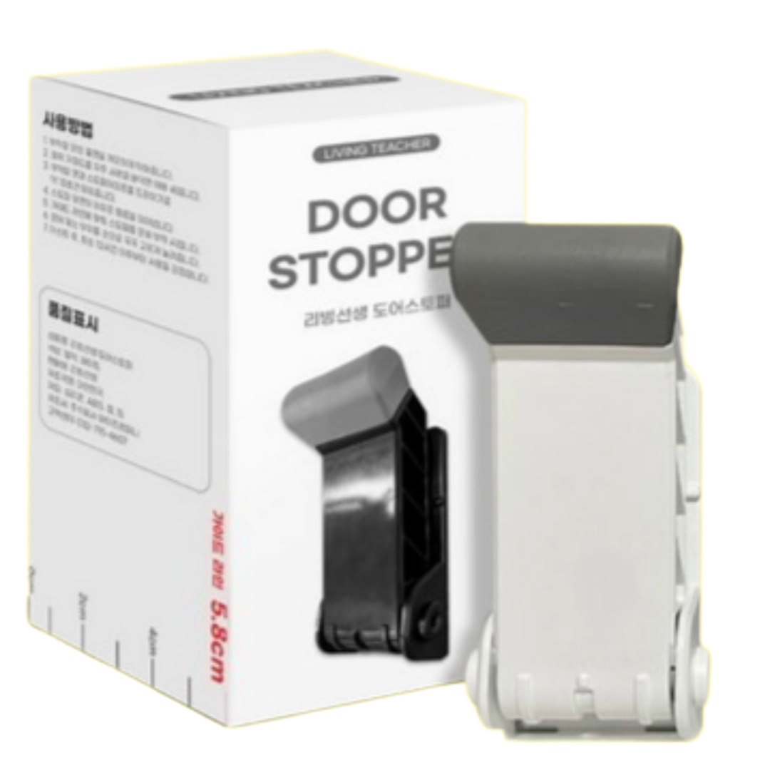 리빙선생 무타공 도어스토퍼 현관문 말발굽 방문 자석 스토퍼 고정, 1set 24,900원