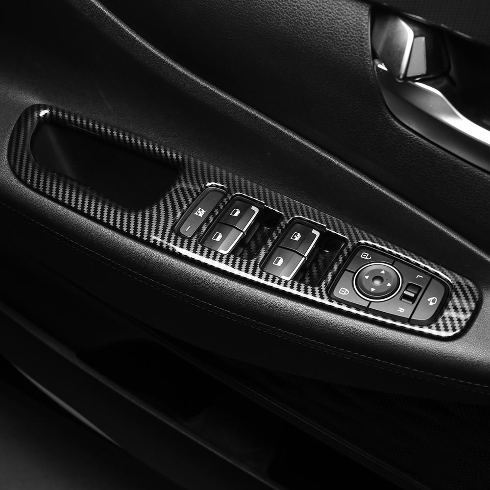 유투카 호환 싼타페TM 윈도우스위치 커버 카본몰딩 6P 27,500원