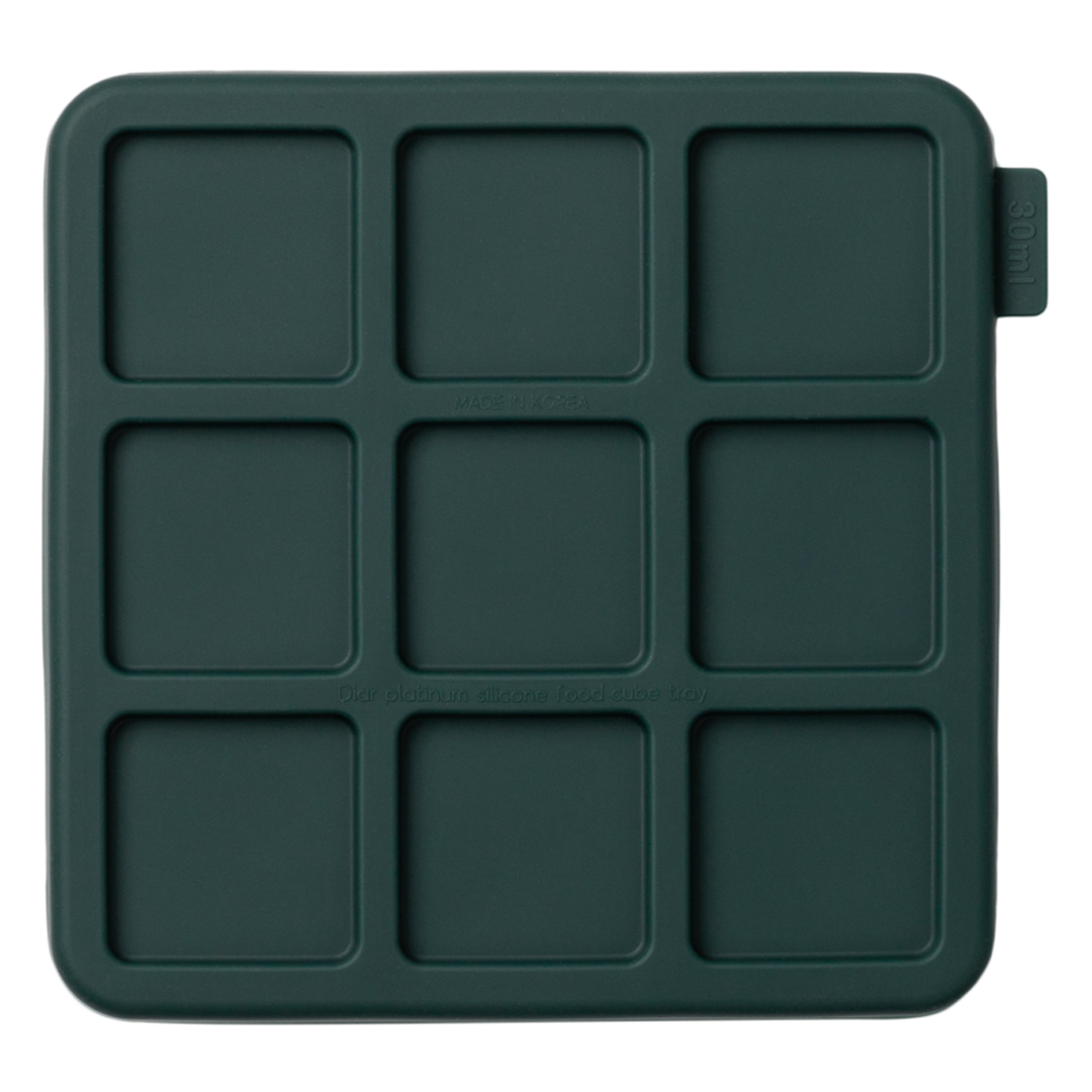 디아르 플래티넘 실리콘 냉동 큐브 9구 얼음 트레이, 다크그린, 1개 5,440원