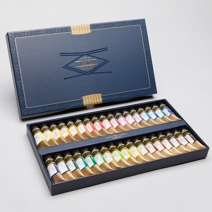 미젤로 미션 골드 수채화물감 15ml 34색세트 159,000원