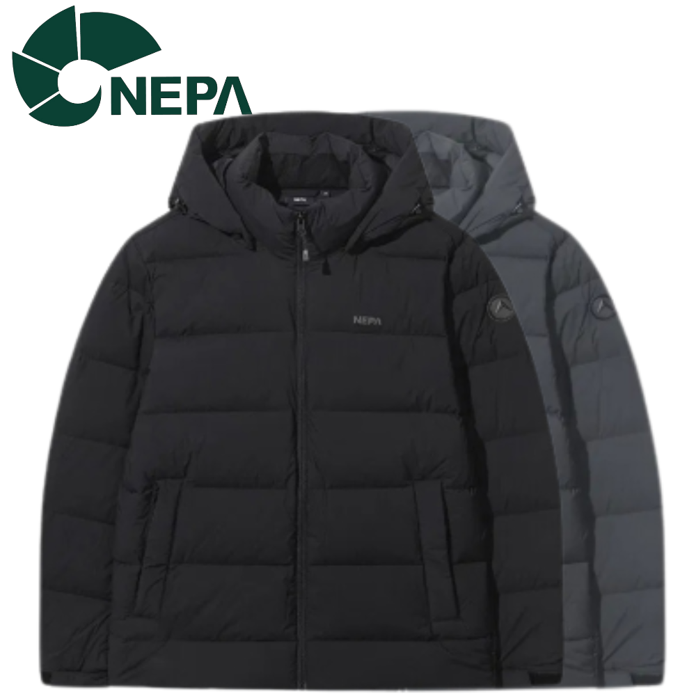 [매장발송] 네파 남성 경량패딩 오버핏 등산 캠핑 등산 거위털 숏패딩 248,000원