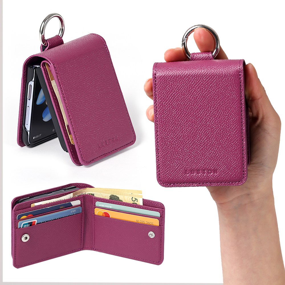 루스톤 피렌체 천연소가죽 지폐 카드 갤럭시 Z플립 5 6 7 지갑형 케이스 49,800원