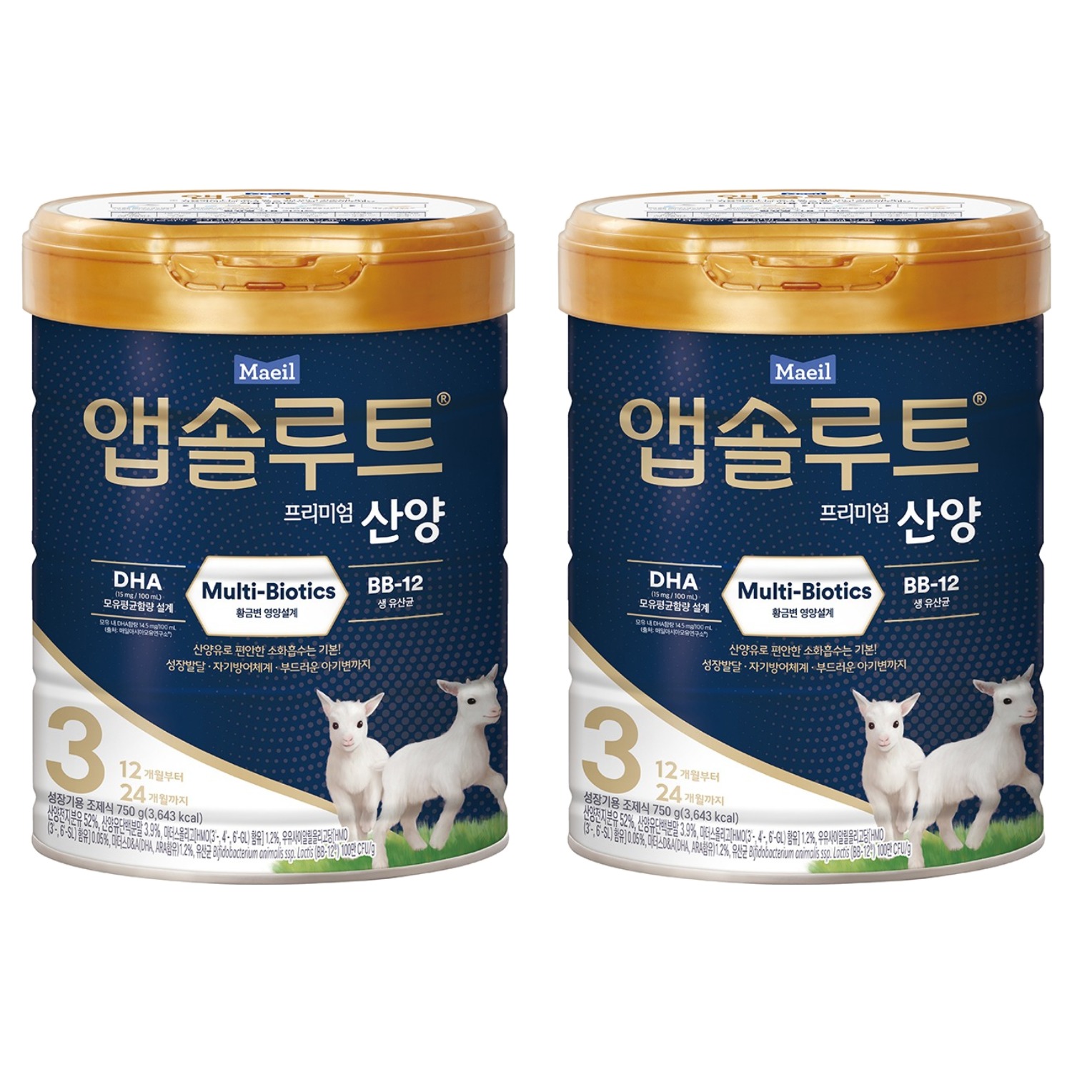 앱솔루트 프리미엄 산양분유 3단계 79,600원