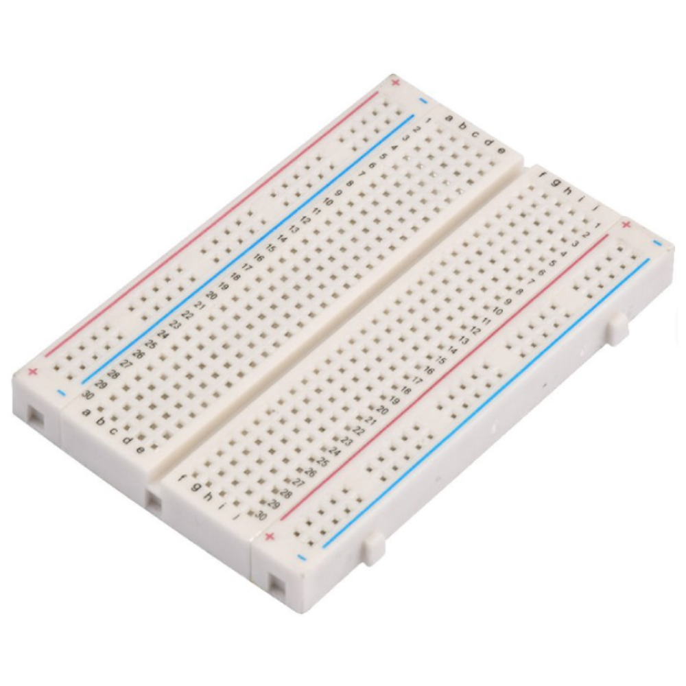 아두이노 브레드보드 400홀(Mini Breadboard 400 tie-points), 1개 1,000원