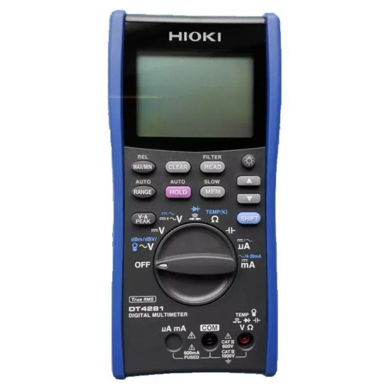 HIOKI 디지털 멀티미터 세이프티 터미널 셔터 성능 DT4281 DT4282 734,400원
