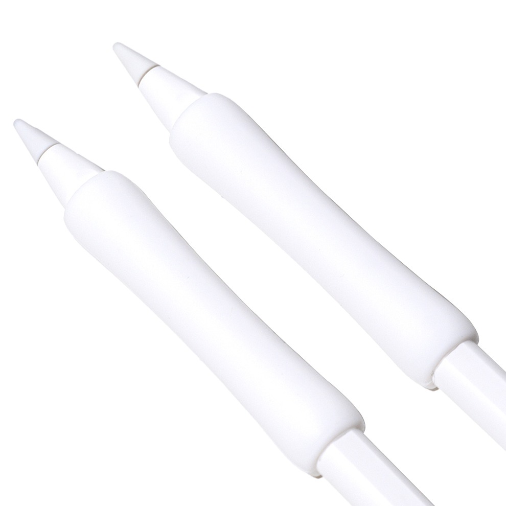 구스페리 애플펜슬 호환 논슬립 실리콘 펜슬 그립 홀더, 화이트, 2개 4,900원